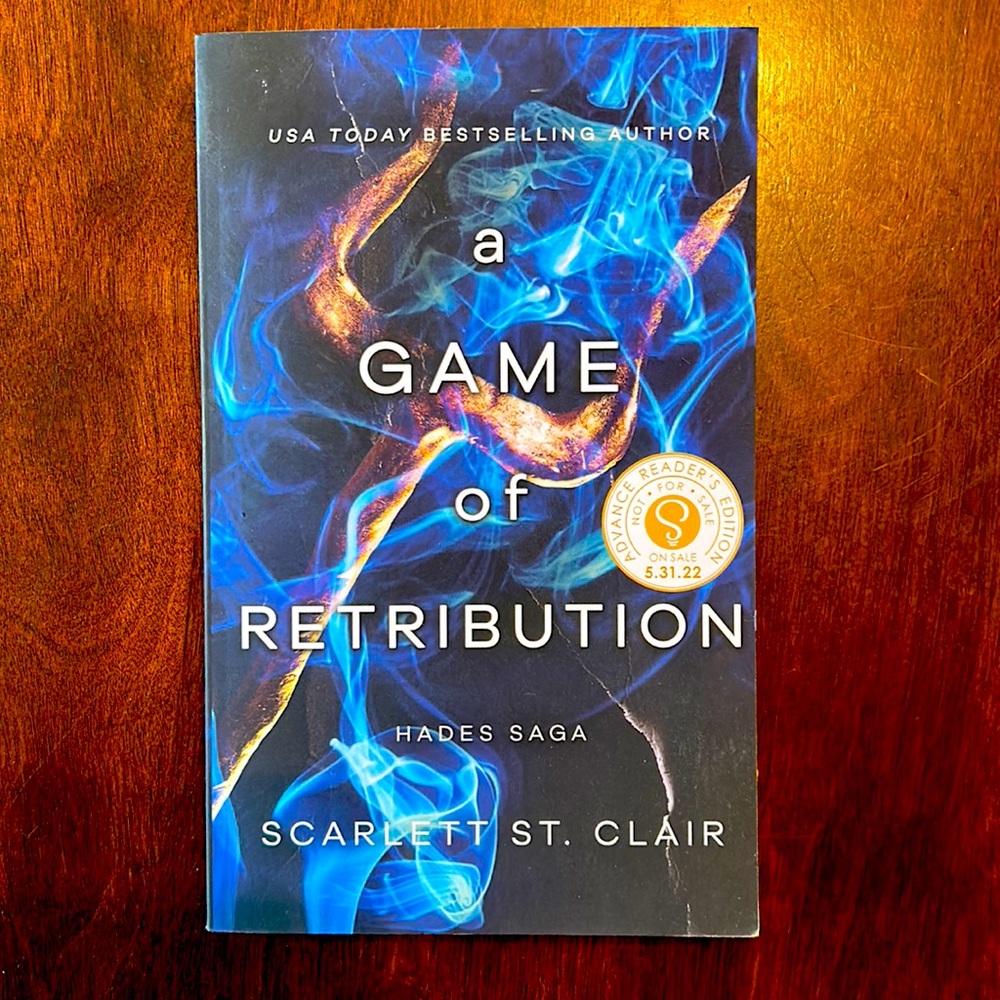 A Game of Retribution ARC copy by Scarlett St. Clair